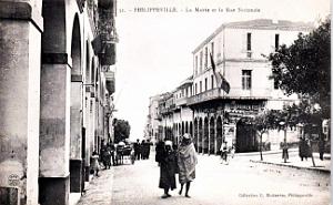 Philippeville - Mairie et Rue Nationale